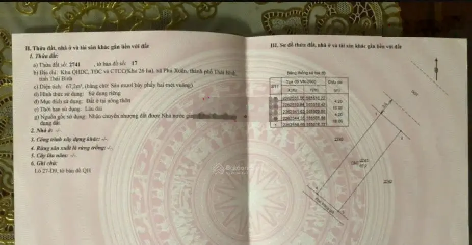 Bán lô đất rẻ nhất khu TĐC Phú Xuân đặc biệt sau nhà có công viên rộng thoáng mát - LH 0984 578 ***