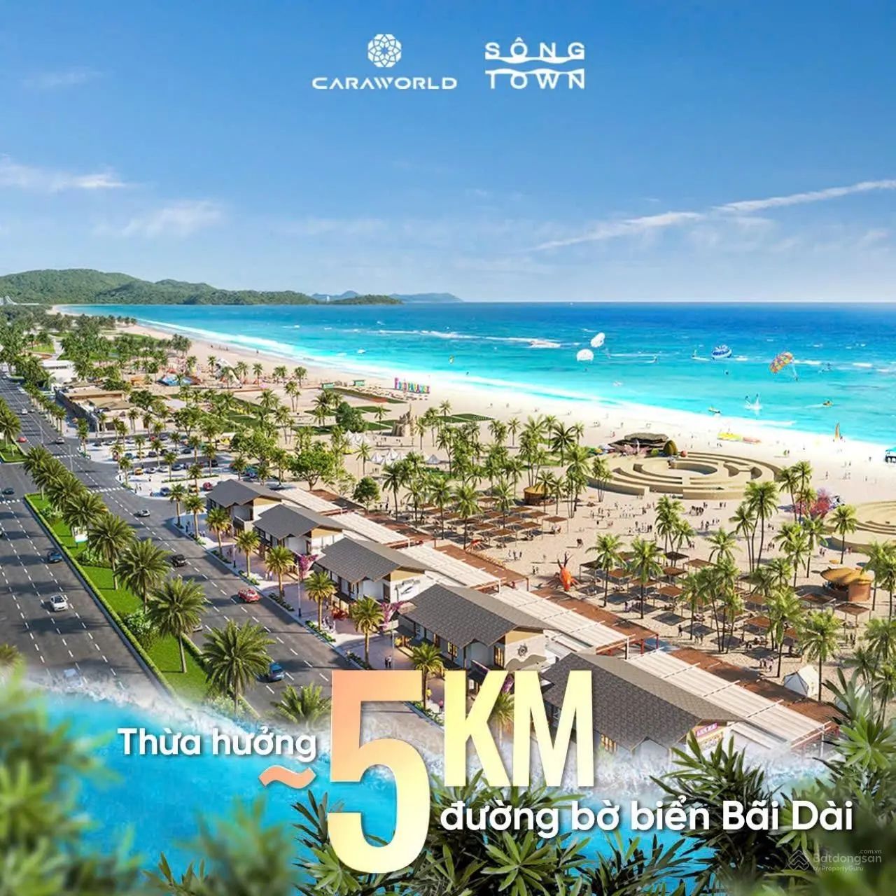 Bán Nhà phố view biển bãi dài Cam Ranh chỉ từ 61tr/m2
