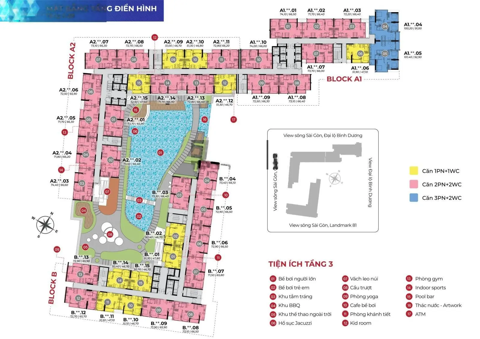 Khách của em Lượng kẹt bank cần bán lỗ căn 2PN view Landmark 2,23 tỷ tầng thấp ở Rivana 0907 600 ***