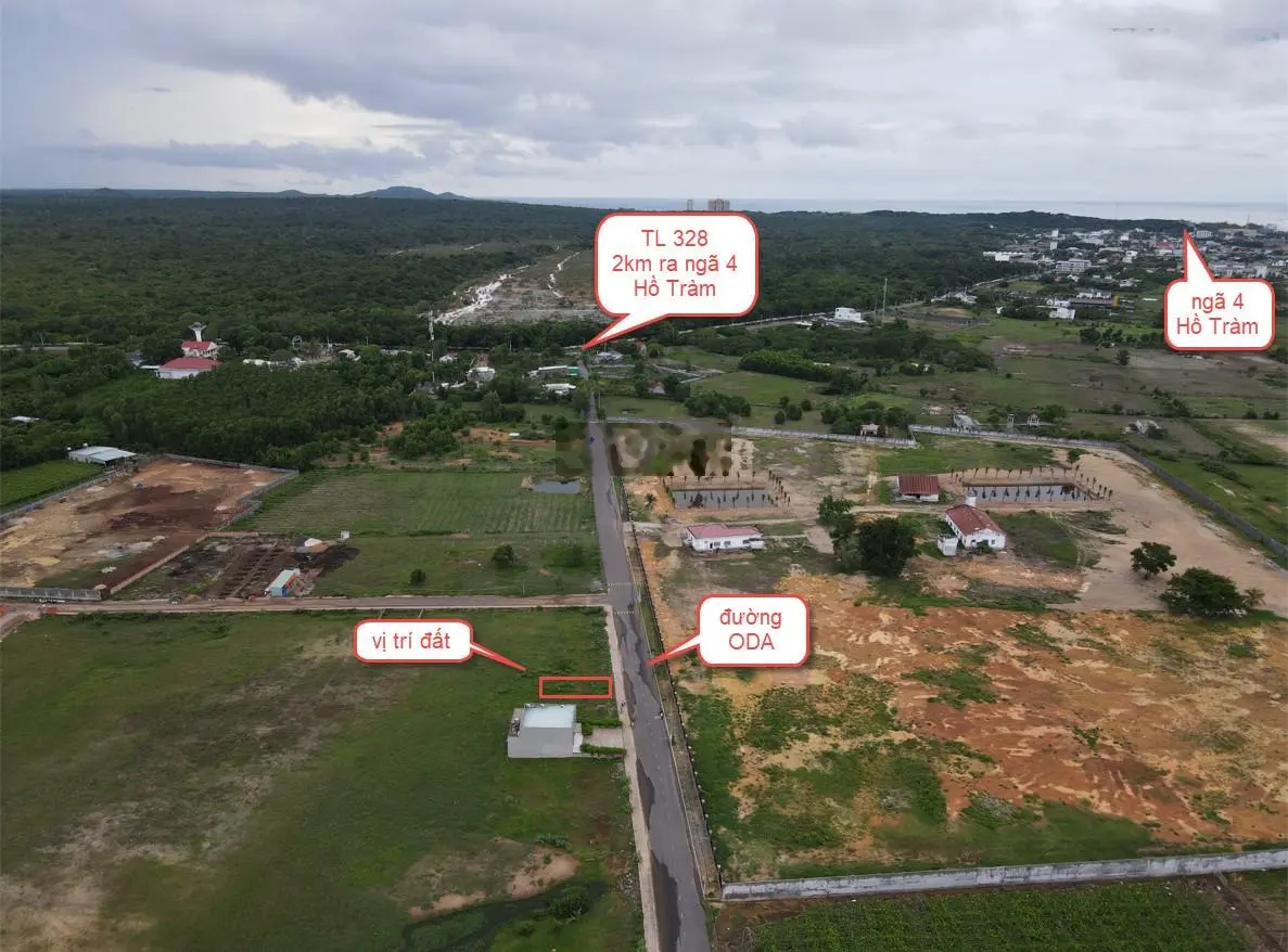 Bán 5 lô đất Apec Homes Hồ Tràm, mặt tiền đường 10m, cách biển 5phút. Sổ hồng riêng. Chỉ 1,25 tỷ/lô