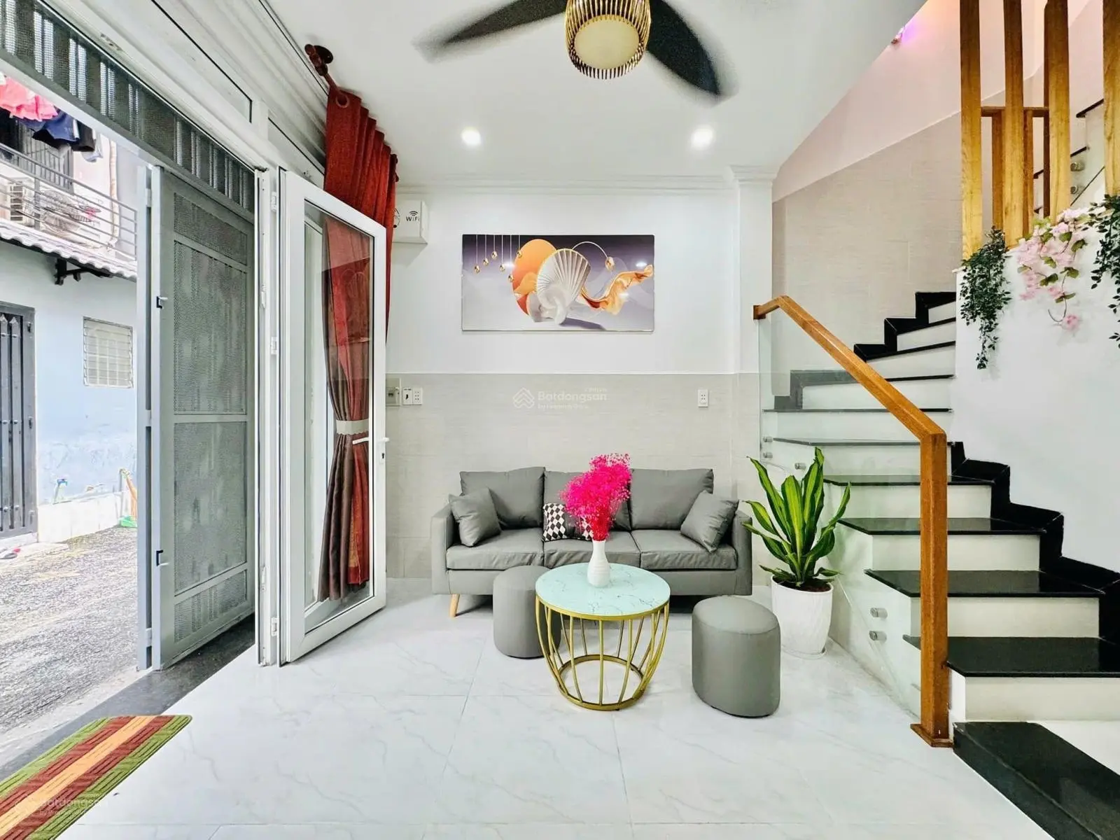 Nhà vị trí đepn trệt 2 lầu hẻm xe hơi Đường số 9 F9 GV. Tặngfull nội thất
