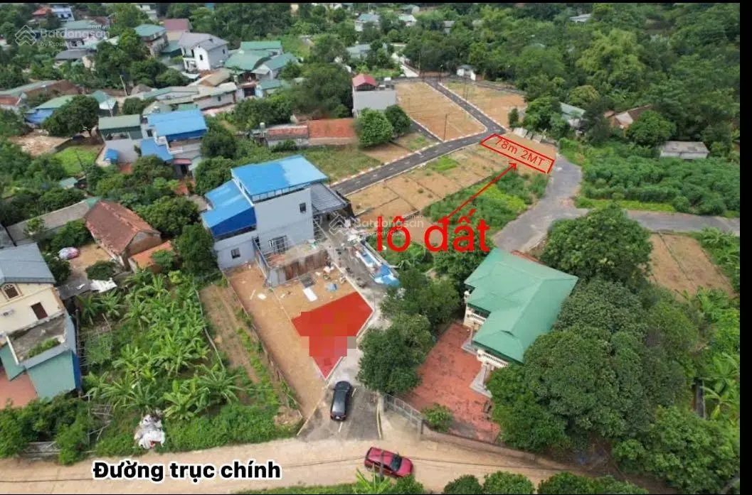Hàng vip, Sen Trì, trục chính, DT 78m2 2 mặt tiền, trước sau, 6m, giá rẻ hơn thị trường
