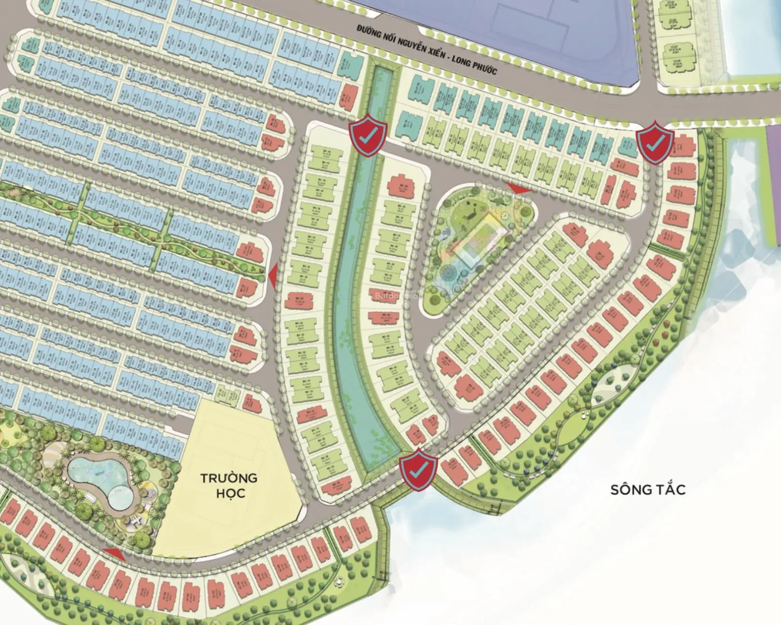 Bán biệt thự Vinhomes Grand Park, hướng Đông Nam, khu compound an ninh 24/7