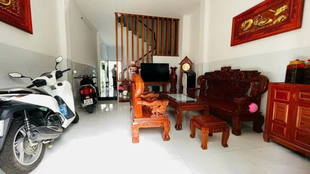 Nhà mới măt tiền khu phân lô 4 tầng thạnh xuân 25, quận 12, 56m2, giá 6,3 tỷ.