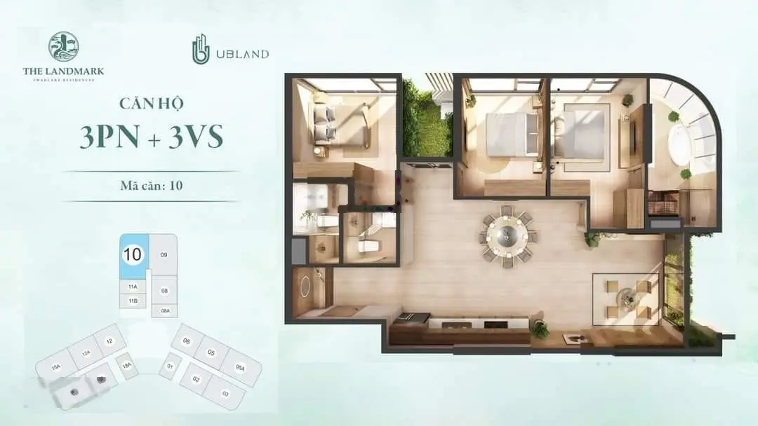 Bán căn hoa hậu khoáng nóng tại gia 3PN 3WC giá cắt lỗ, trọn đời trị liệu tại Ecopark 0941 195 ***