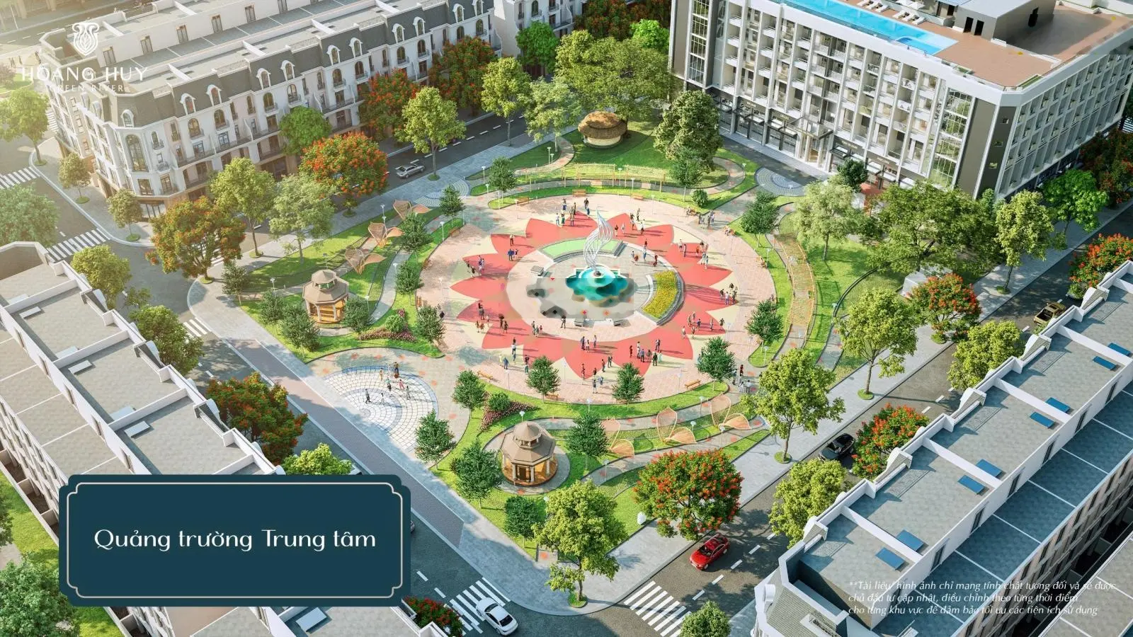 Trả trước 2 tỷ sở hữu Hoàng Huy Green River- 77m2,84m2,90m2 xây 4 tầng chiết khấu khủng đườg 18m