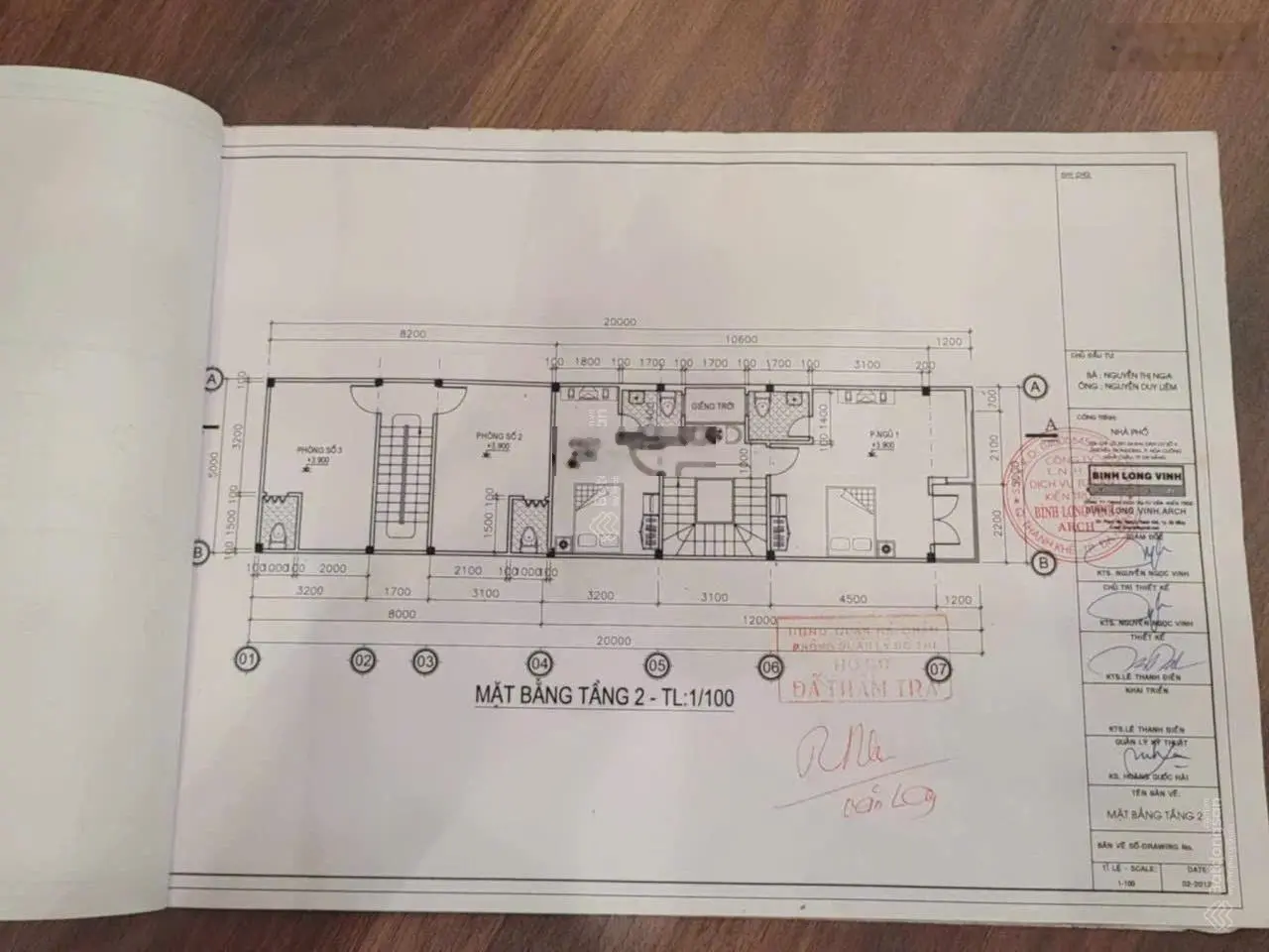 Tòa căn hộ 4 tầng 12 phòng đường Hàn Thuyên