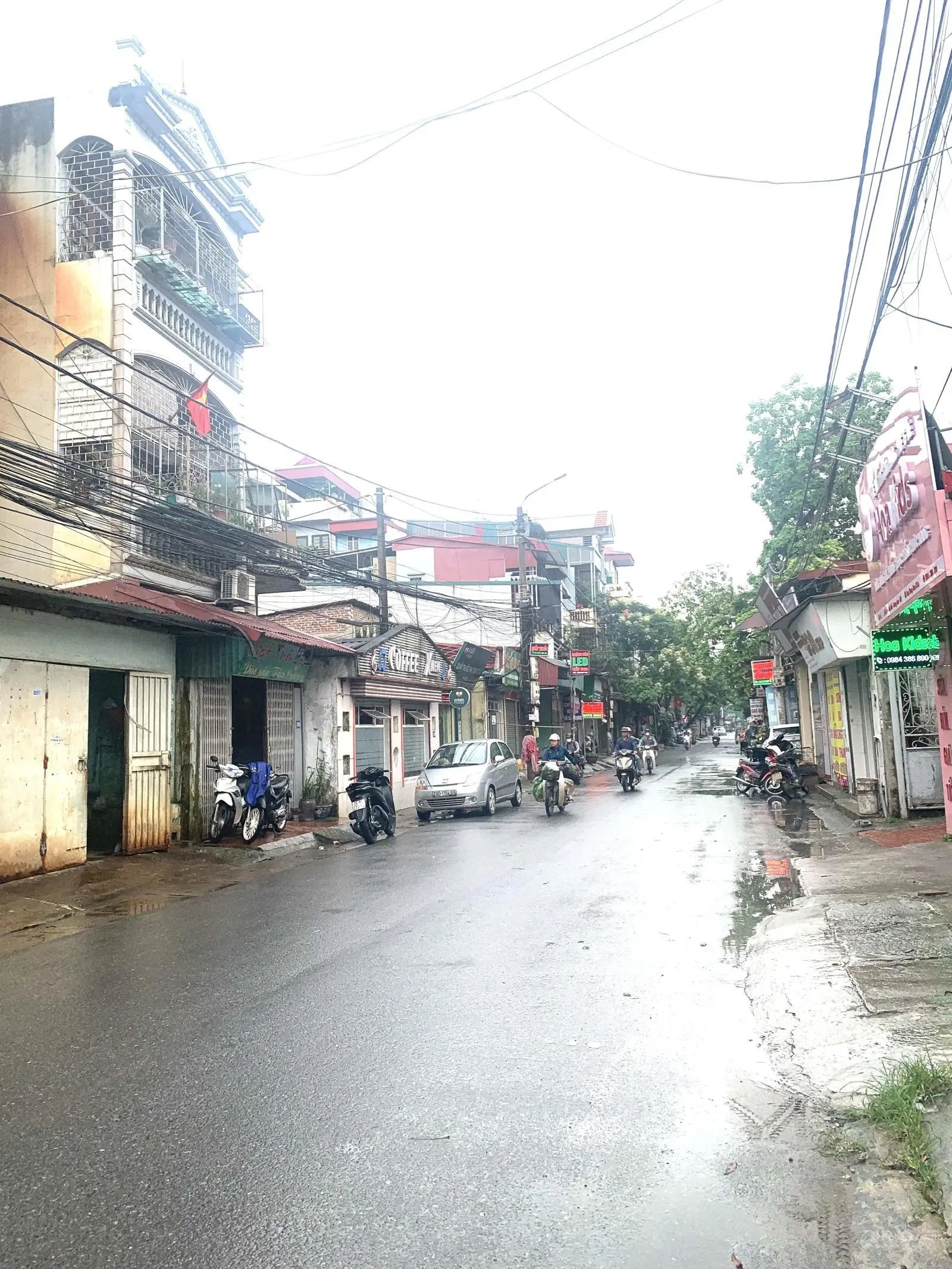 Đất bầu Kim Chung 76m ngõ thông