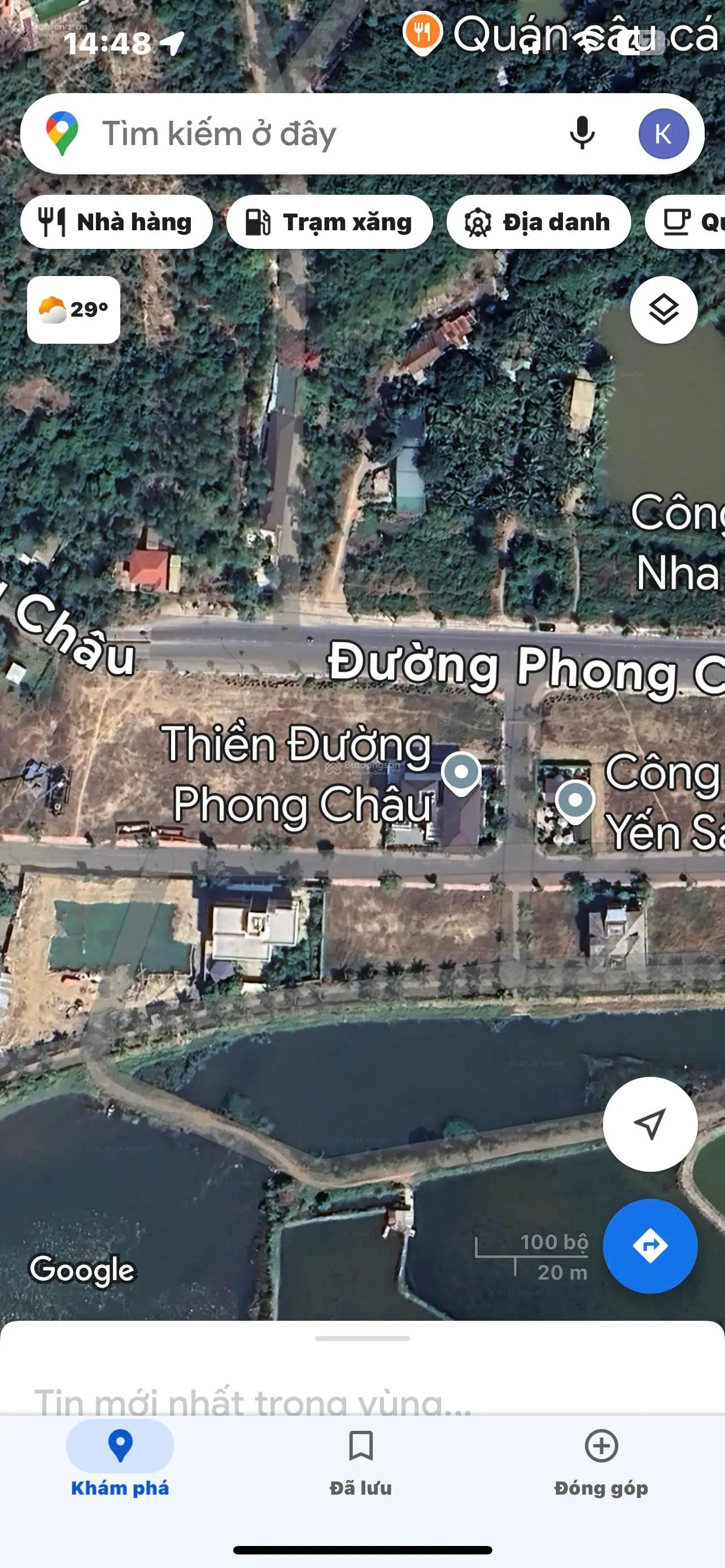 Bán đất khu đô thị ven Sông Tắc, mặt đường Phong Châu
