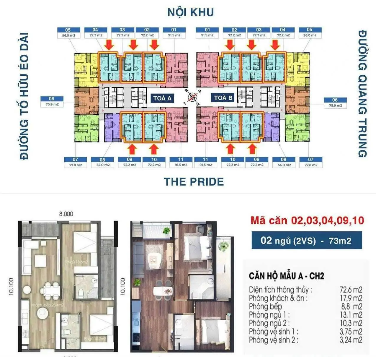 Quỹ hàng ngoại giao dự án The Charm giá 5xtr/m2