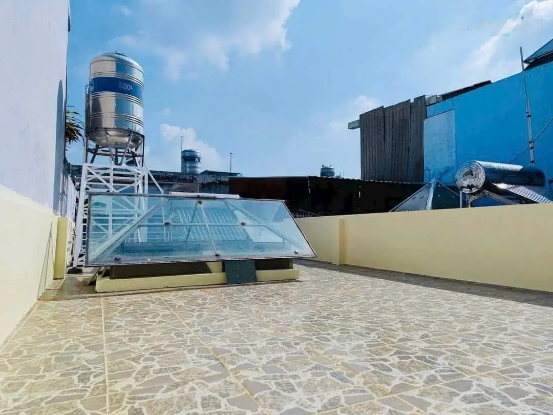 Bán nhà chính chủ hẻm đẹp 6m thông xe hơi 385/54 Lê Văn Thọ P9 4tầng 4PN 5WC 4x16m