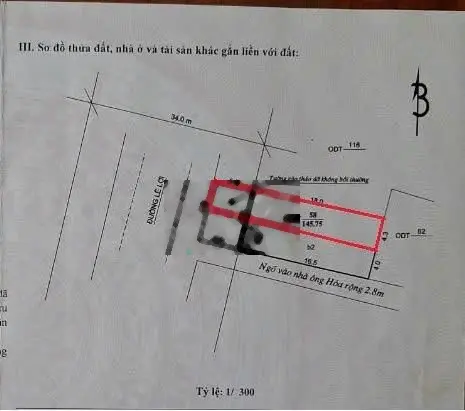 Bán Đất Bỉm Sơn, mặt tiền, đường đang cải tạo thành đường 2 làn