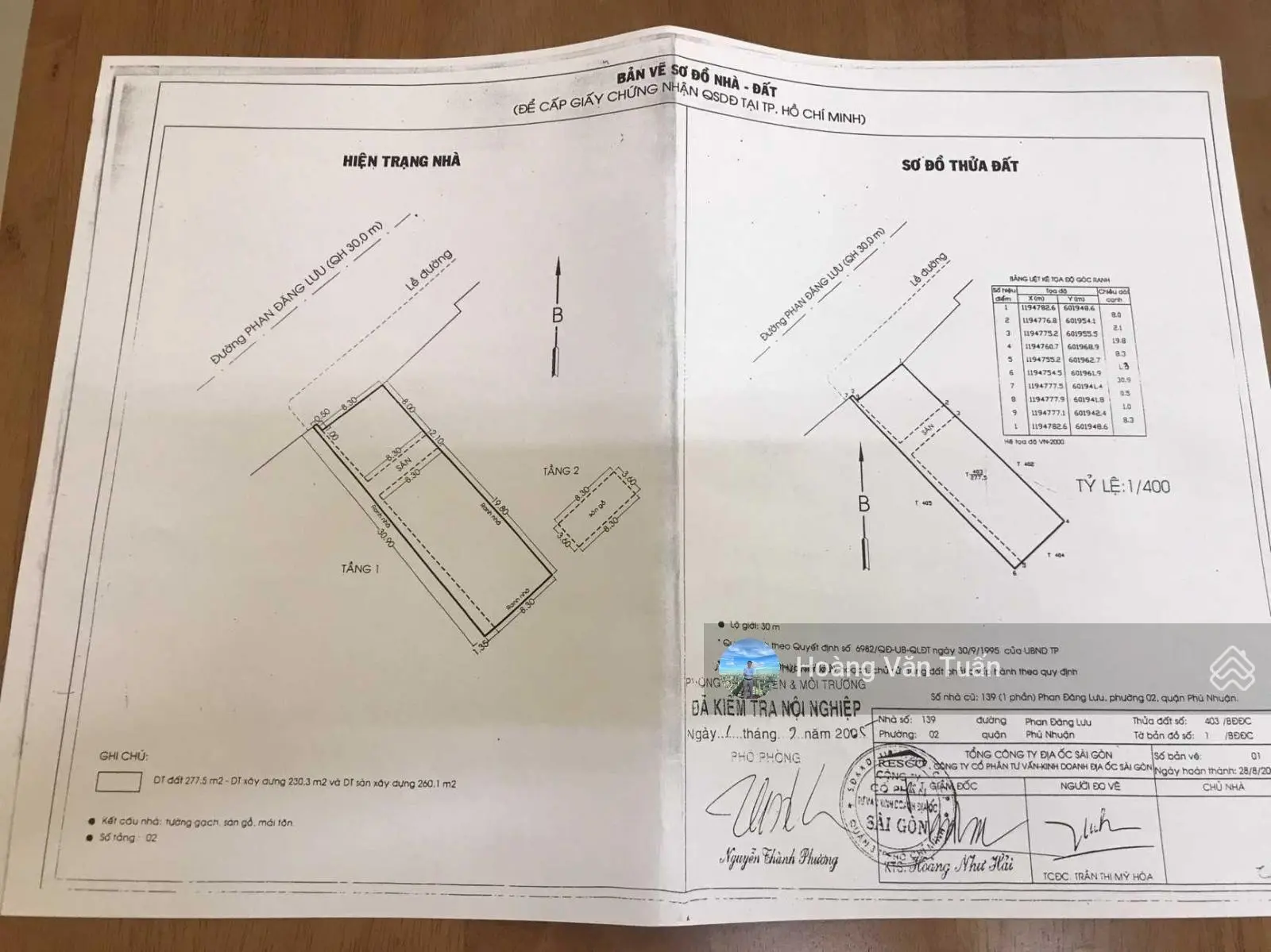 Bán nhà MT 139 Phan Đăng Lưu, Phường 2, Phú Nhuận, 9.6x31m, 277.8m2, giá 115 tỷ