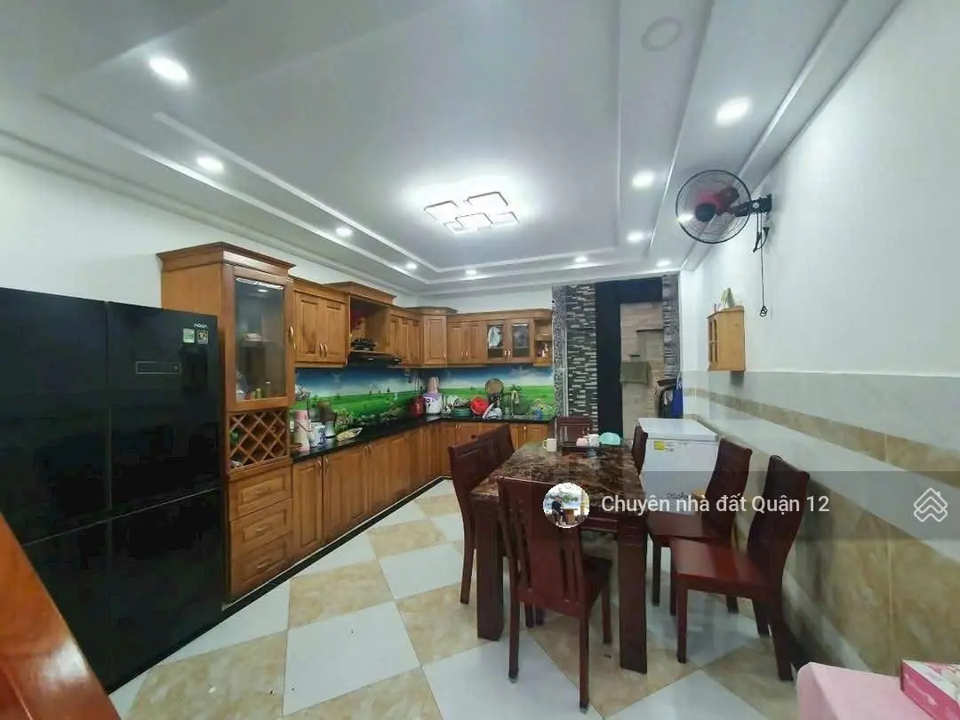 Nhà phố 4m x 15m. Xây 1 lửng 3 lầu Hẻm rộng 12m Khu VIP Đường Hiệp Thành 13