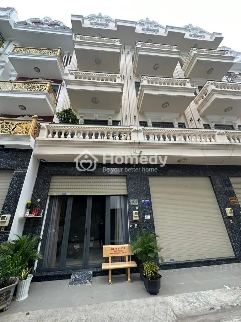 Bán Nhà 129-131 Đường Số 1 DT: 4-15M 4lầu 4.85ty (Khu 390 QLo 1A),BHHB,Binh Tân Sat KDCVL