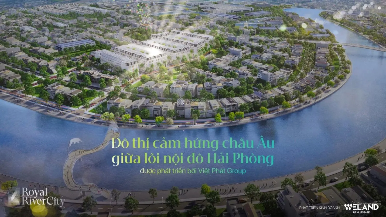 Biệt thự Royal River City 80 Hạ Lý - Trời Âu thu nhỏ, Paris giữa lòng Hải Phòng