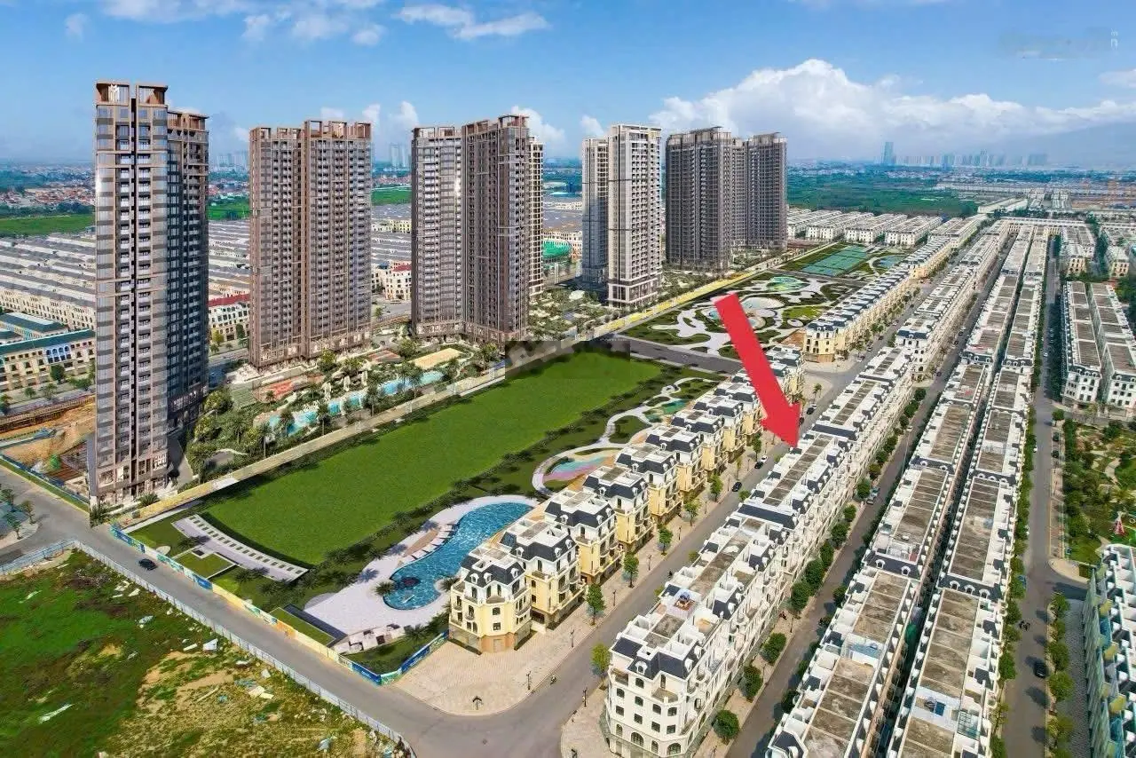 Bán gấp Shophouse Sao Biển 6 tầng, 2 mặt tiền giáp 9 toà CC, Vincom công viên 7,5ha giá chỉ 18 tỷ
