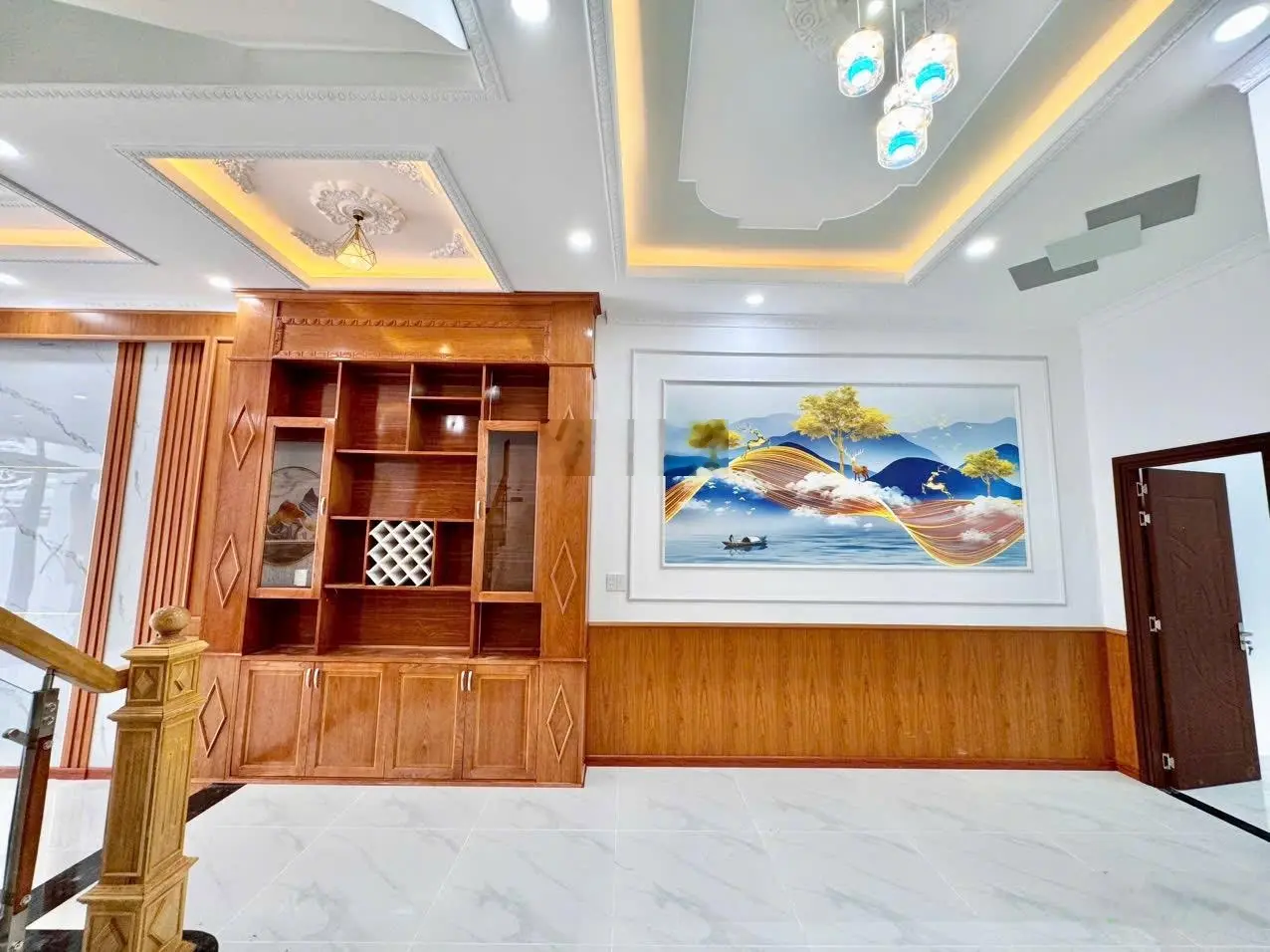 Bán nhà phố liền kề phường Hoá An diệt tích 5x20m nhà 1 lầu 1 trệt sân xe hơi đường 8m giá 3tỷ600tr