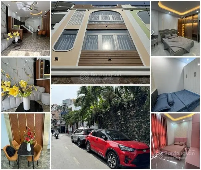 Hẻm xe hơi khu VIP Trường Chinh, Q.Tân Bình, Nhà phố 2 lầu, s.thượng, mới 100% full nội thất c.cấp