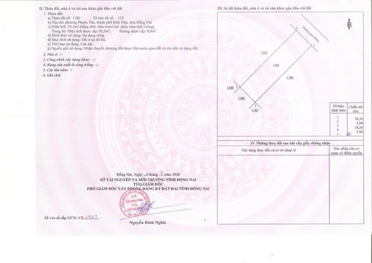 Đất nền sổ đỏ Biên Hòa New City sân golf Long Thành giá từ 10tr/680m2 - 15,5tr/100m2 LH: 0919 860 ***