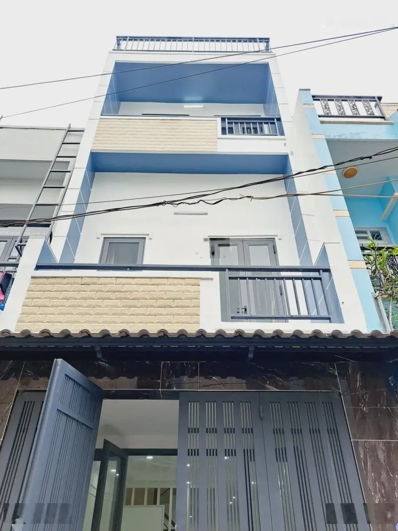 Bán nhà mới full nội thất hxh 6m 3 tầng 59m2 đường lê văn quới quận bình tân chỉ hơn 5ty.