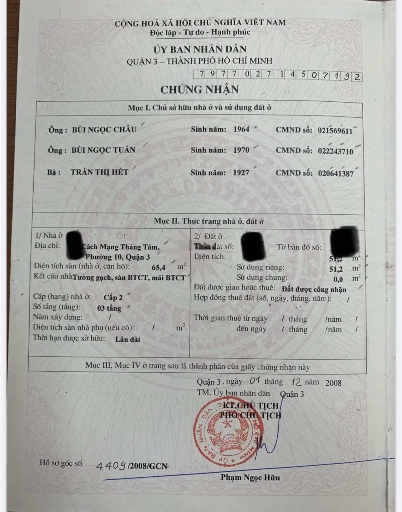 Nhà MT CMT8 2 lầu đang cho thuê 40 tr/th