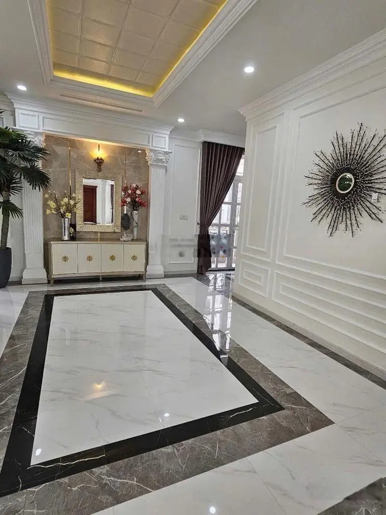 Siêu dinh thự Q7 - khu Kiều Đàm - 557m2 - 4 tầng - như hình - giá 85 tỷ