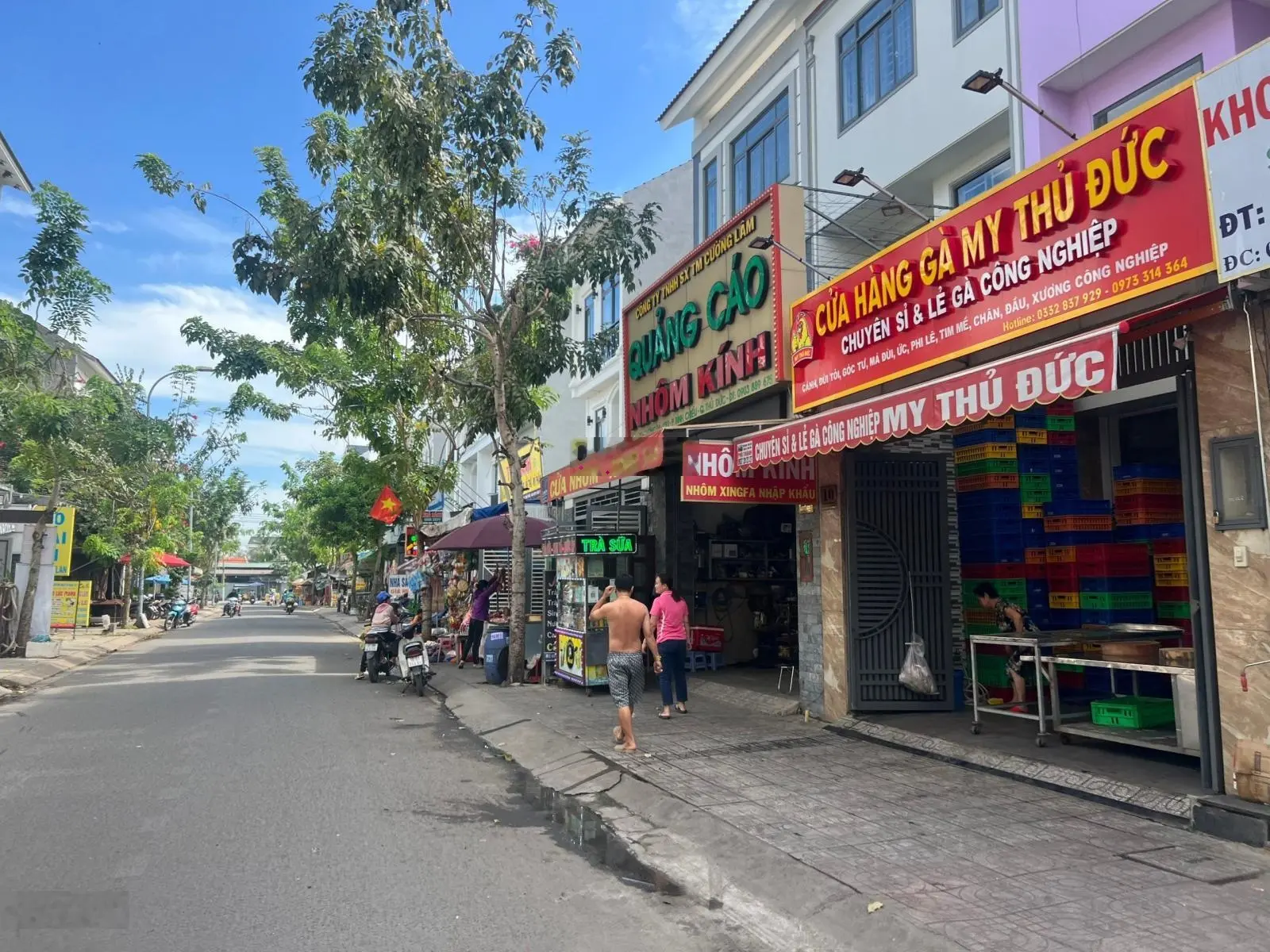 Đất sau lưng chợ đầu mối Thủ Đức, mặt tiền view sông nhựa lớn 16m full thổ cư sổ hồng riêng 3,95 tỷ