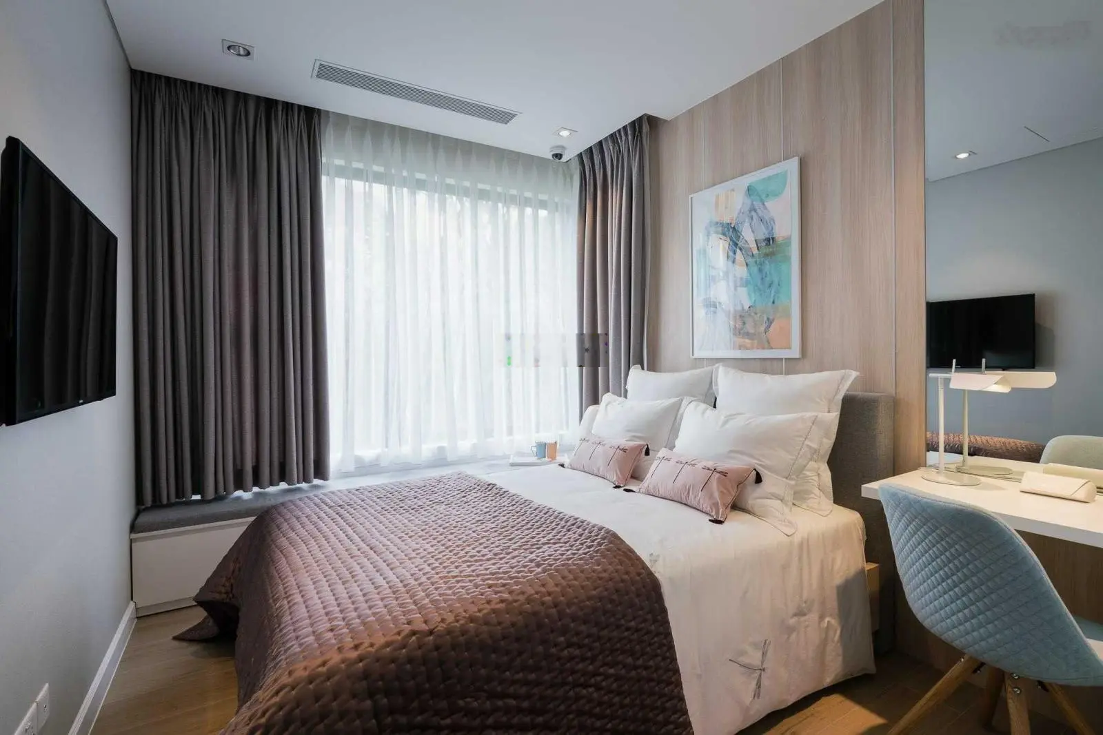Ban chung cư Léman Luxury ( Q3 ) DT 100m2.2pn Giá 12 Tỷ LH 0909 563 *** Chủ nhà