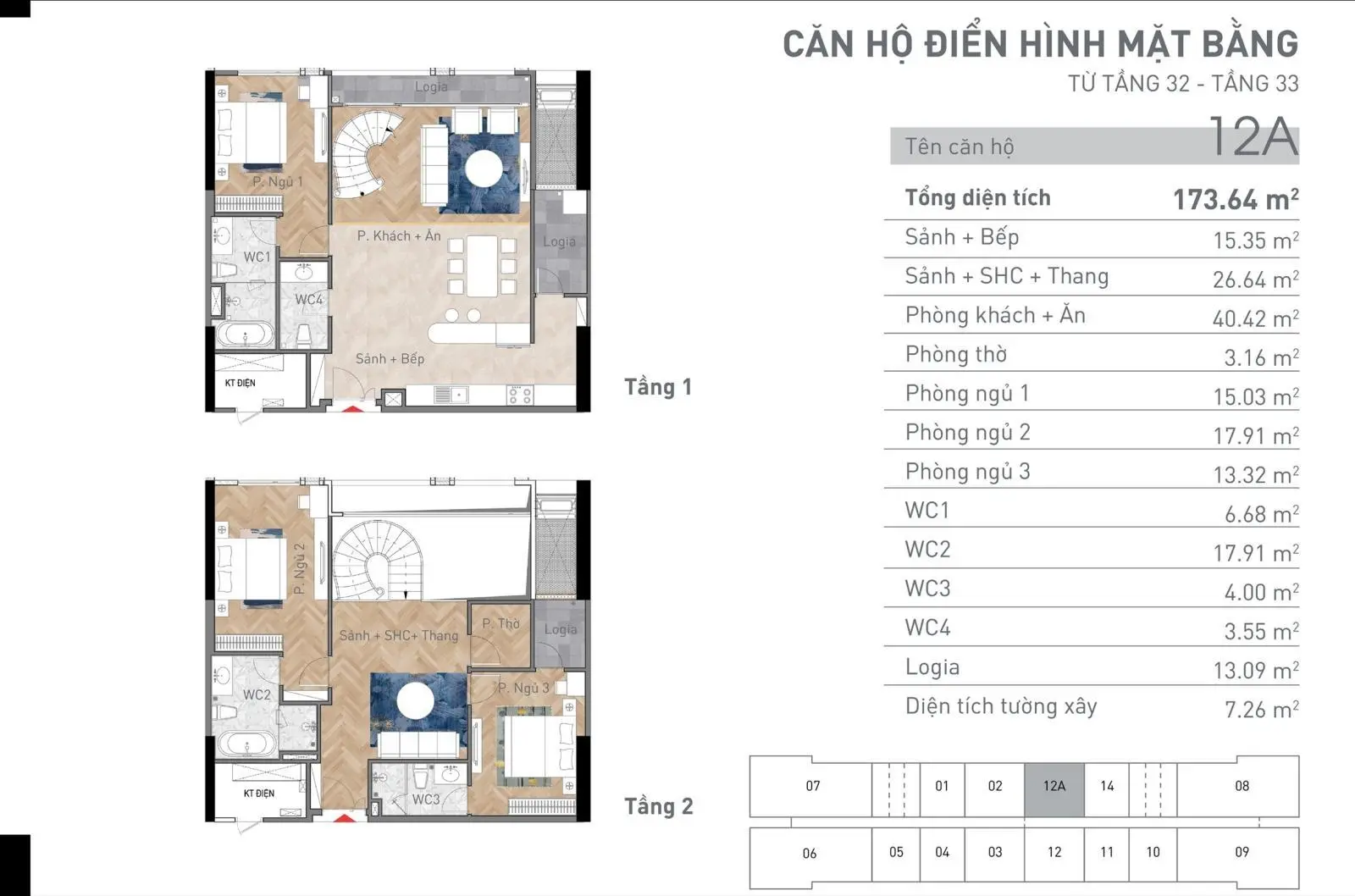 Suất ngoại giao căn 3PN + 1 ( BC Đông Nam ) - DT 97,3m2( 3PN -3VS ) chiết khẩu đến 5%