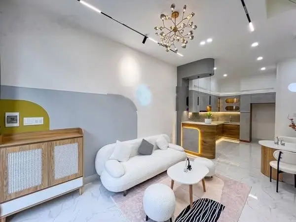 Bán nhà riêng cách chợ Bình Chánh 5km DT 112 m2. Sổ hồng riêng. Nhà mới 100%