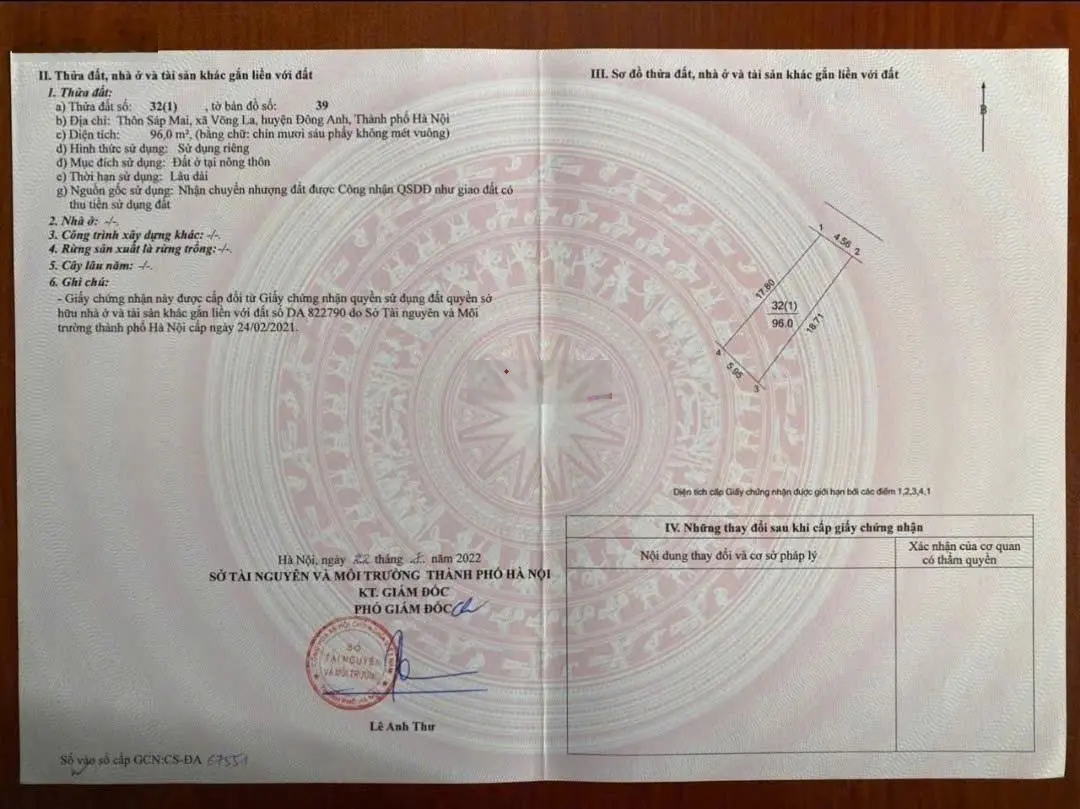 Bán Nhà 3 Tầng Tại Kim Chung Đông Anh Cạnh Ngay Khu Công Nghiệp Bắc Thong Long