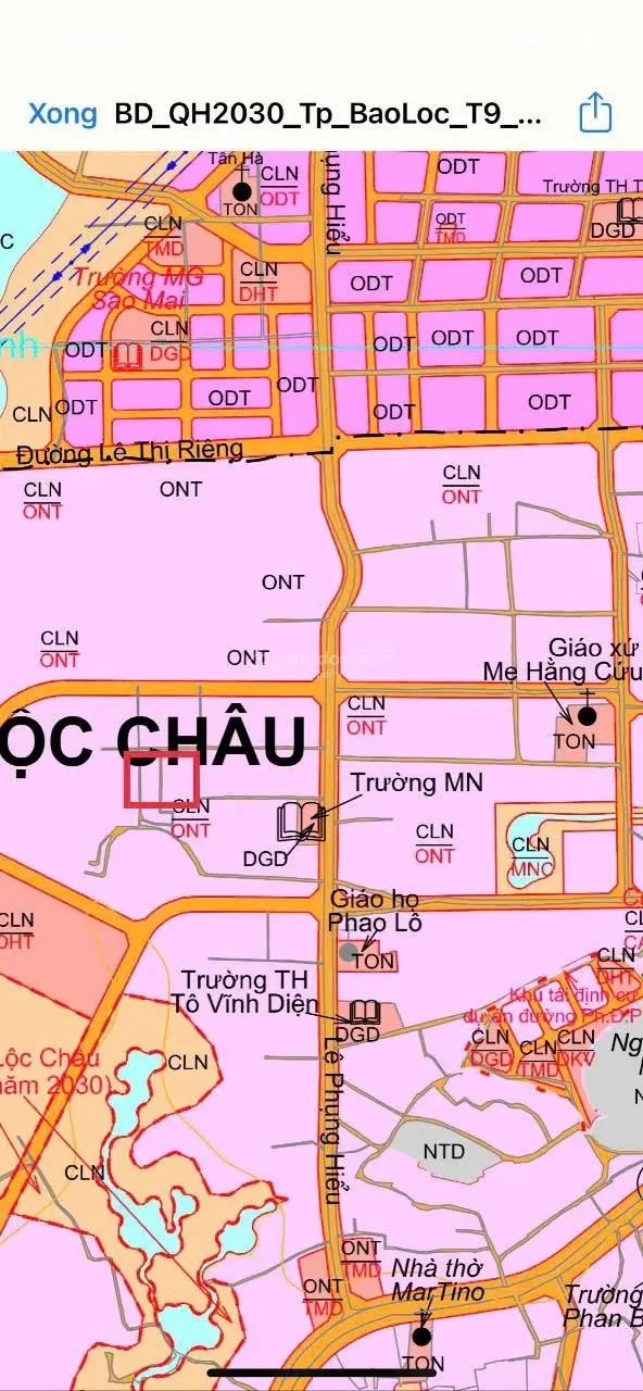 20x100m (2000m2) nhà + vườn Lộc Châu, Bảo Lộc