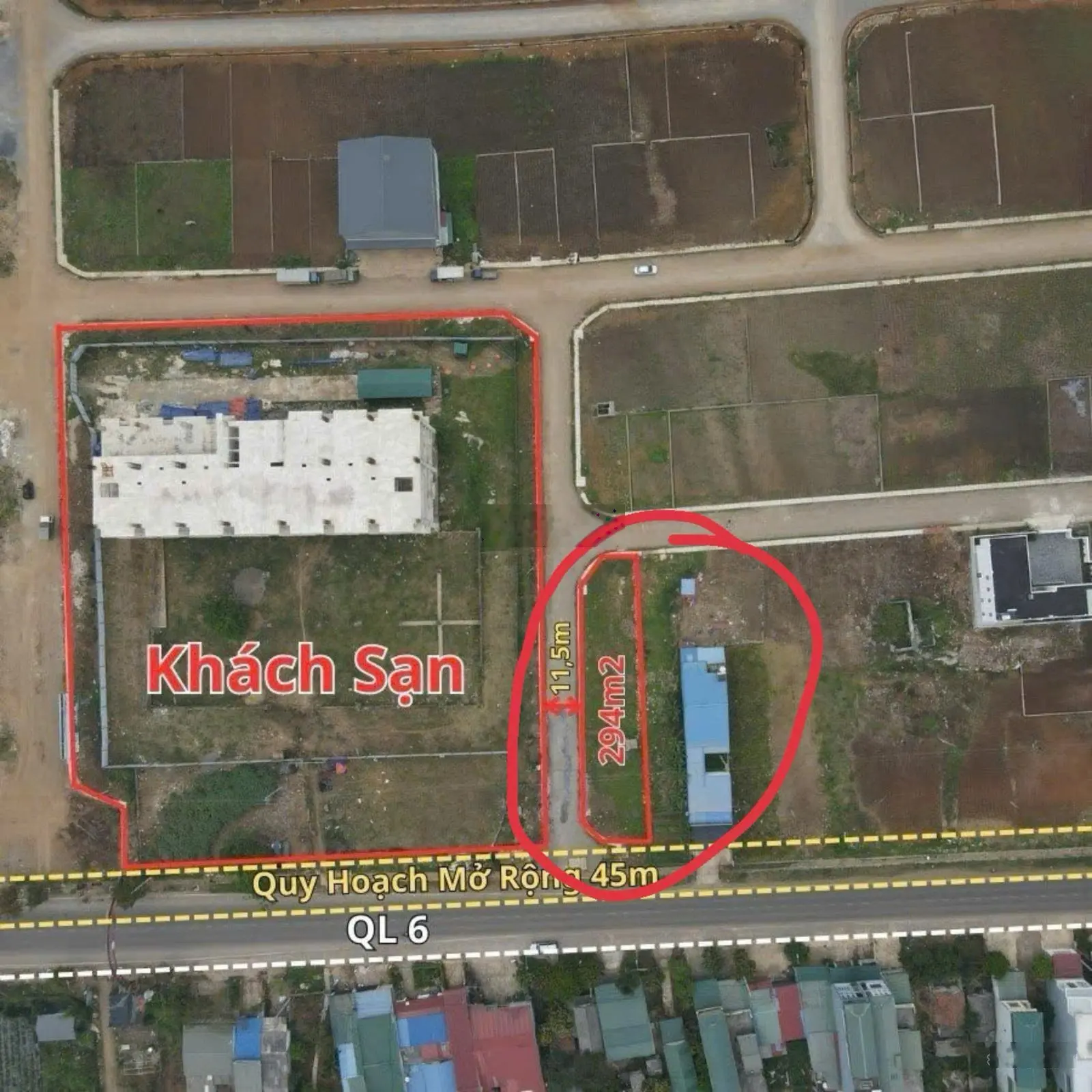 Chính chủ bán đất Tiểu khu 14, Thị trấn Mộc Châu, Sơn La, 293m2, lô góc, giá 9 tỷ. LH: 0826 218 ***