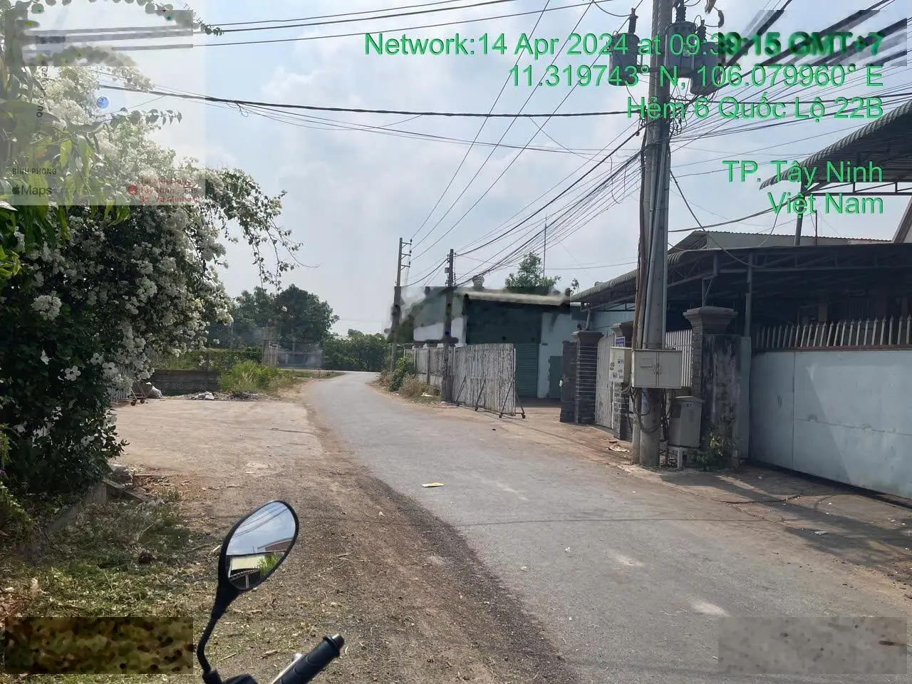 Bán đất hẻm số 1 CMT8, TP. Tây Ninh