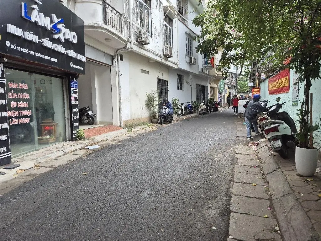 Bán nhà mặt ngõ Hoàng Hoa Thám - Ô tô đỗ - Mặt ngõ thông các ngả - 2 mặt ngõ
