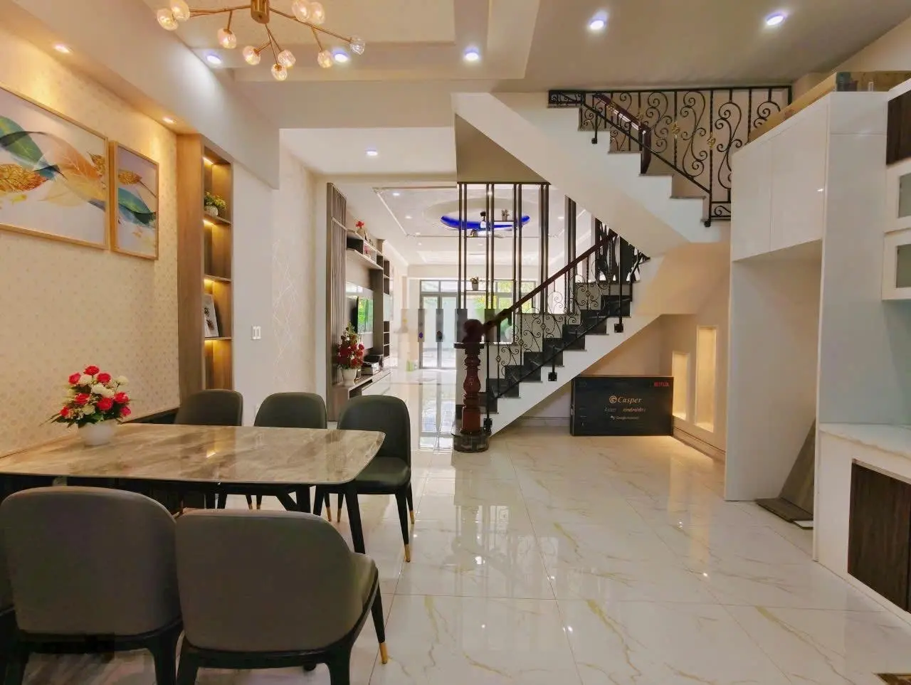 Bán nhà đường số 8 KDC Xuyên Á, 1T, 2L nhà mới đẹp | 5x16m | Sổ hồng riêng