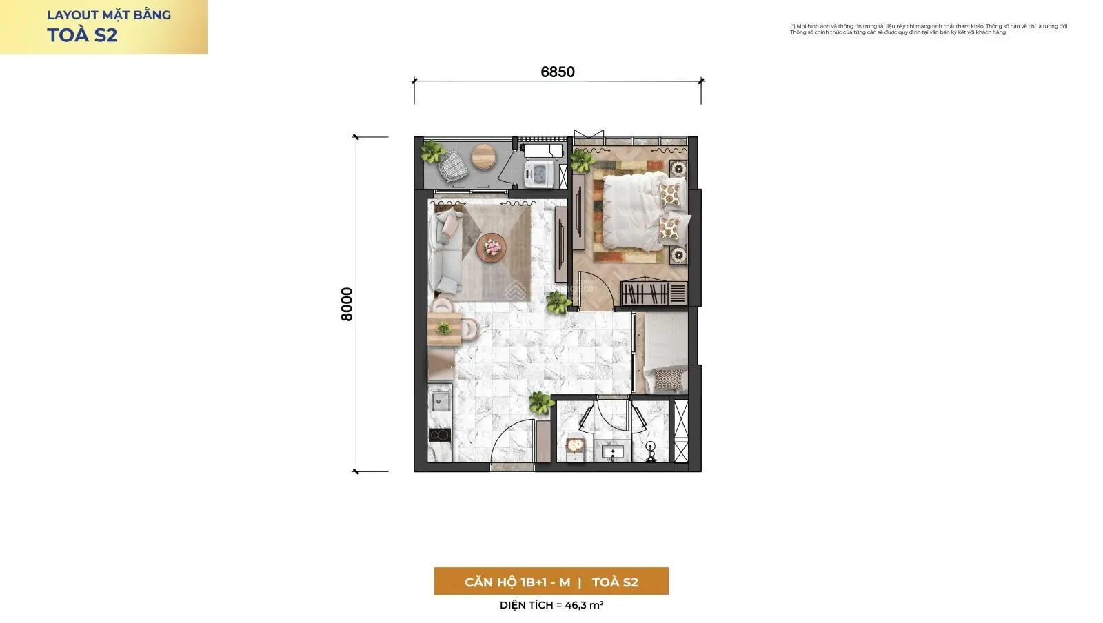Căn hộ cao cấp 2PN view trực diện sông Hàn, vốn chỉ từ 1.4 tỷ (NH hỗ trợ vay 70%). CK cao nhất 18%