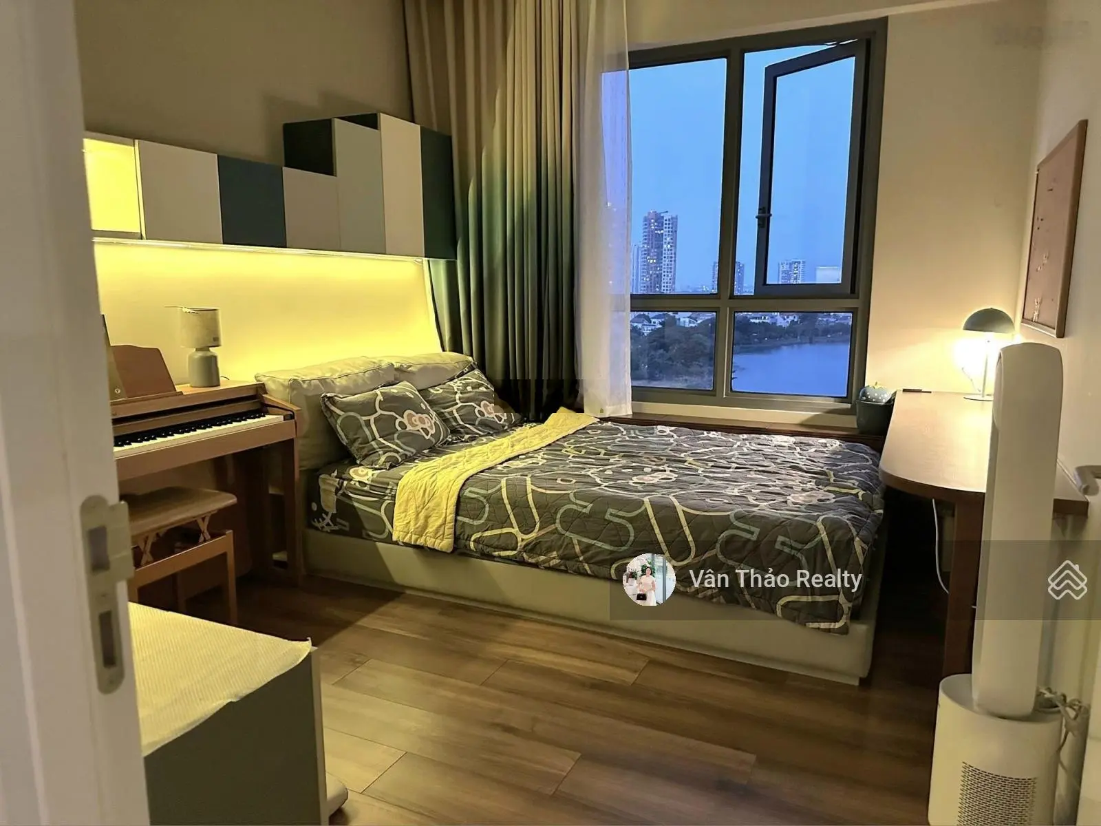 (Giá tốt - nội thất đẹp) căn hộ 3PN view hồ bơi, tầng thấp tại Đảo Kim Cương - Diamond Island