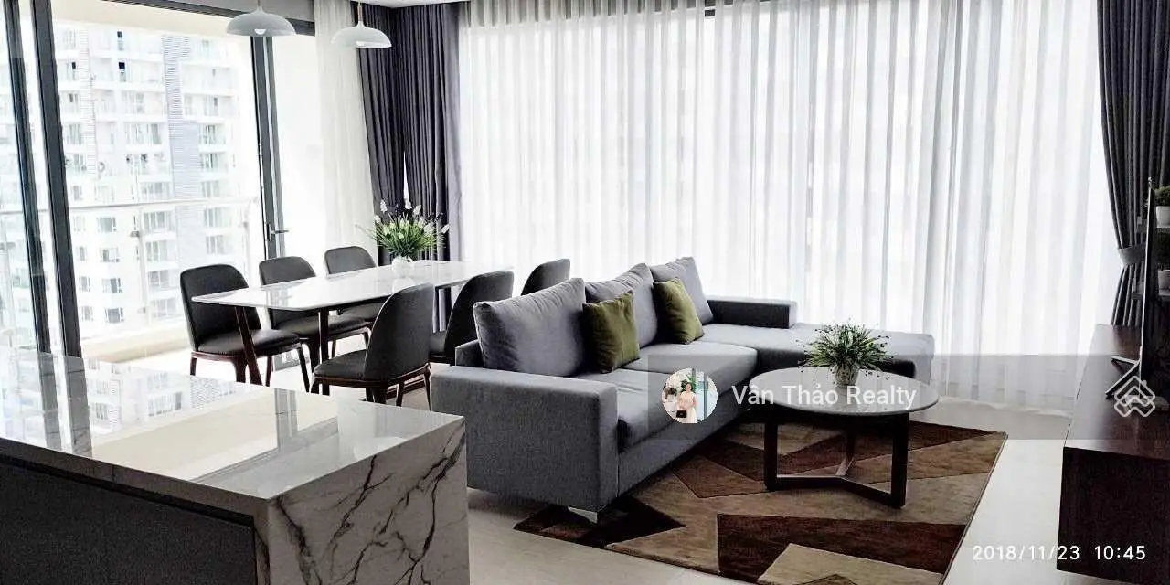 (Cỡ lớn 124m2) Căn hộ 3PN Đảo Kim Cương Quận 2 - View Sông + Landmark + Hồ bơi nội khu đẹp xuất sắc
