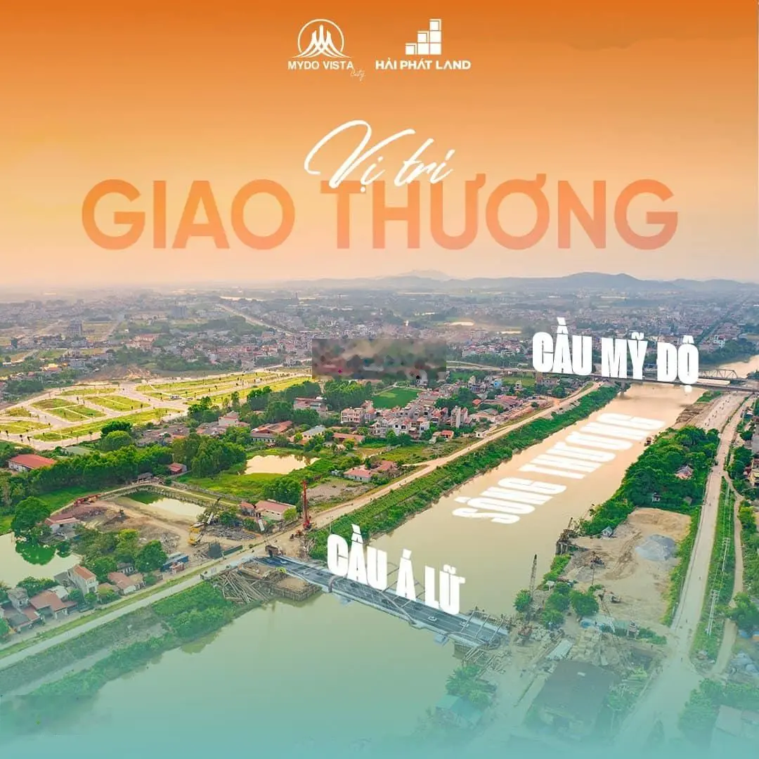 Bán 10 lô đất Mỹ Độ Vista hàng chủ đầu tư đã có sổ đỏ
