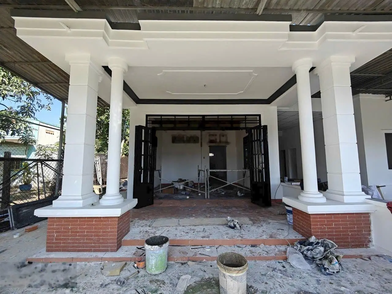 Nhà đẹp 2 mặt tiền ngay trung tâm thị trấn gò dầu, tây ninh