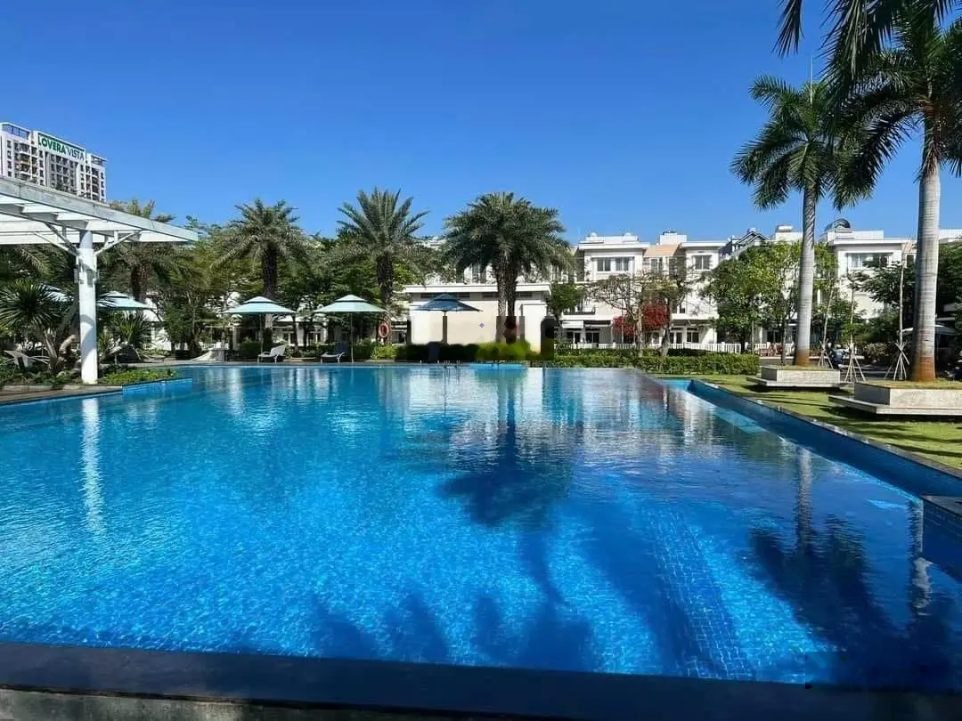 Bán nhà phố Lovera Park Khang Điền Bình Chánh trệt 2 lầu 3PN, 2WC view công viên, SHR