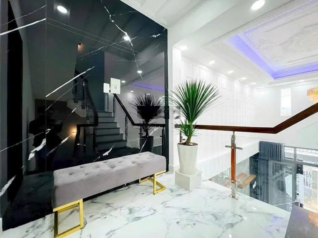 Bán nhà mới 3 tầng Huỳnh Tấn Phát, 4.1x13m, gần liền kề Phú Mỹ Hưng, 5.x tỷ