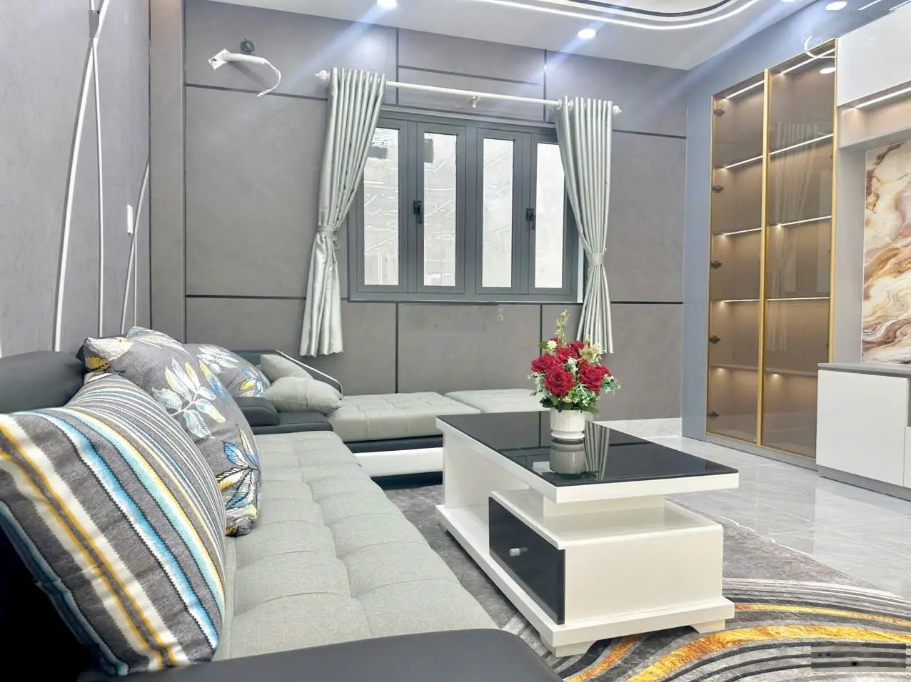Chính chủ bán nhà 1/20 đường 18B thông ra hẻm số 3 Gò Xoài giáp Lê Văn Quới 4x16m lửng 3 lầu 5PN