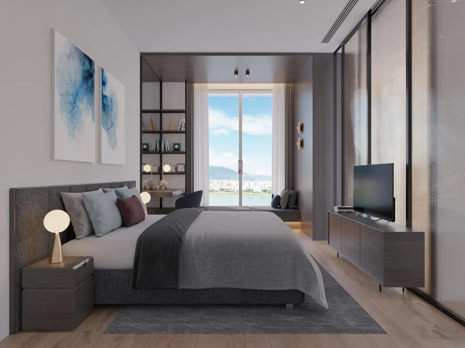 Chính chủ bán gấp căn 1PN + Sam Towers view sông Hàn - cầu rồng chỉ 3. Xtỷ - full nội thất