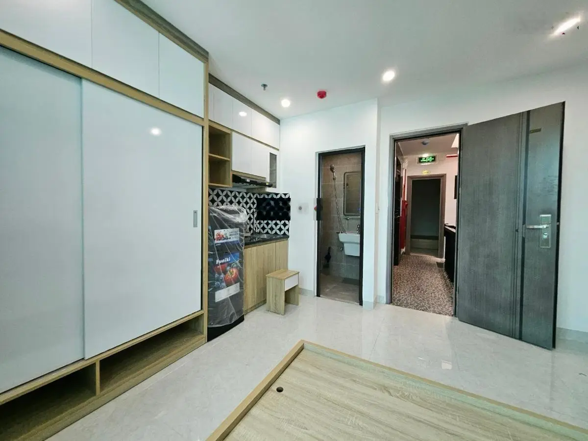 Bán toà CHDV Trần Cung 76m2 x 6T mặt tiền 7m,19P,kép kín full nội thất, GPXD, PCCC tiêu chuẩn