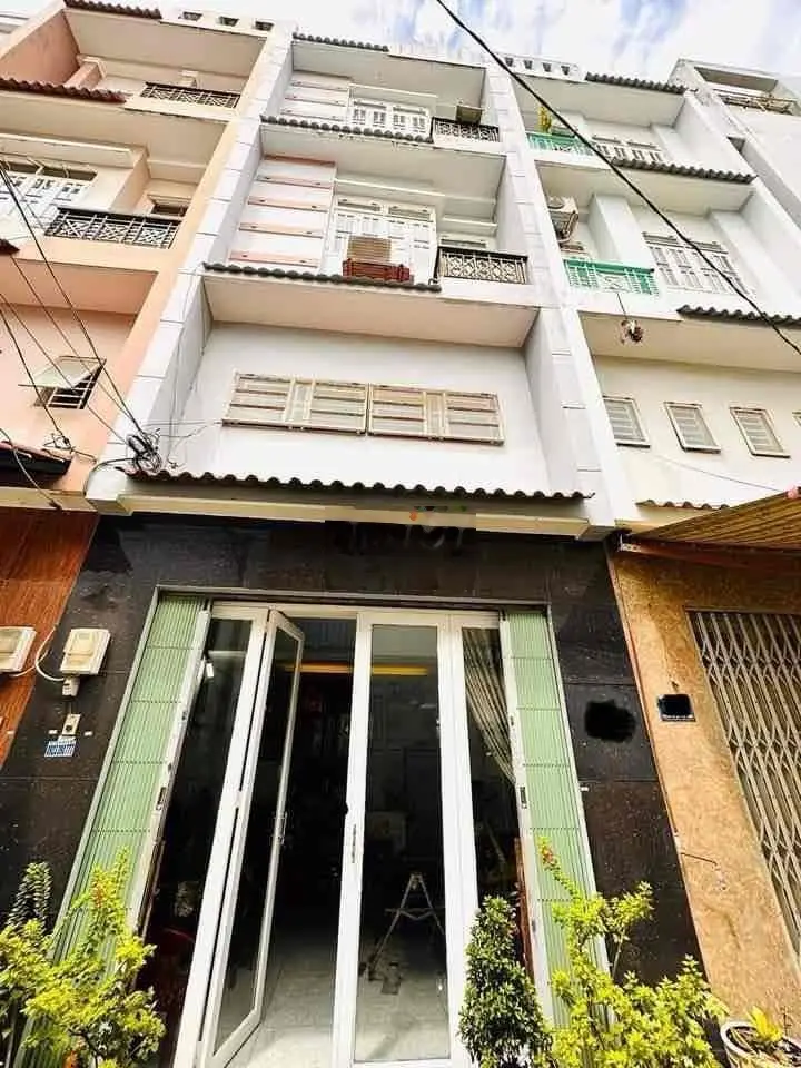 Nhỉnh 5 tỷ có nhà đẹp HXH phường 6 GV 4 tầng 5 p.ngủ