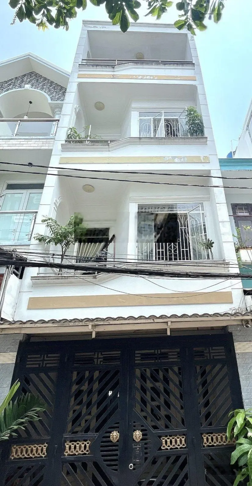 Nhà 4 tầng, hẻm xe hơi 6m thông tứ tung. Giá nhỉnh 6 tỷ