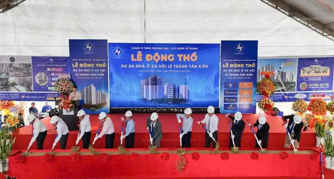 Chính thức động thổ dự án Lê Thành Tân Kiên với 200tr sở hữu ngay căn 2pN